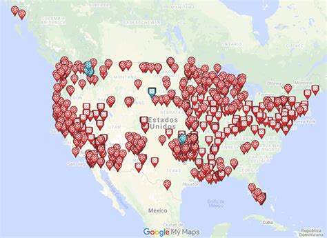  casinos in usa map